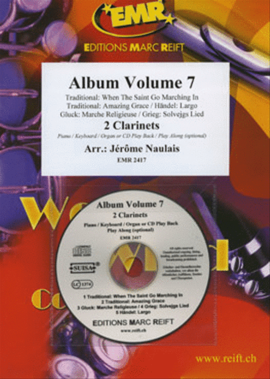 Album Volume 7 Clarinet Duet scores gallery preview page 1