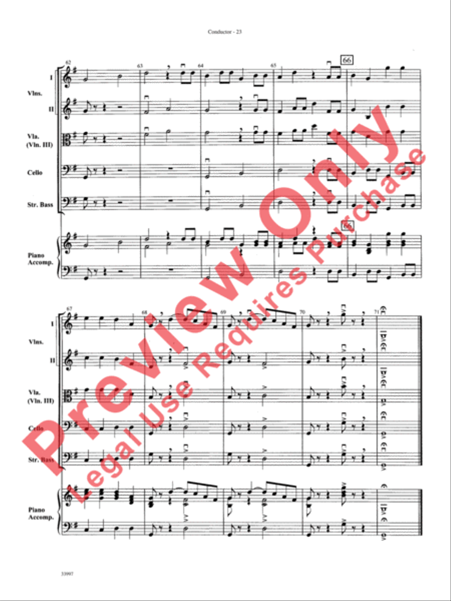 Mozart Classics String Orchestra scores gallery preview page 24