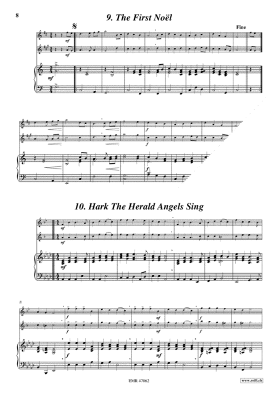 28 Weihnachtsmelodien Vol. 1 + 2 Woodwind Duet scores gallery preview page 18