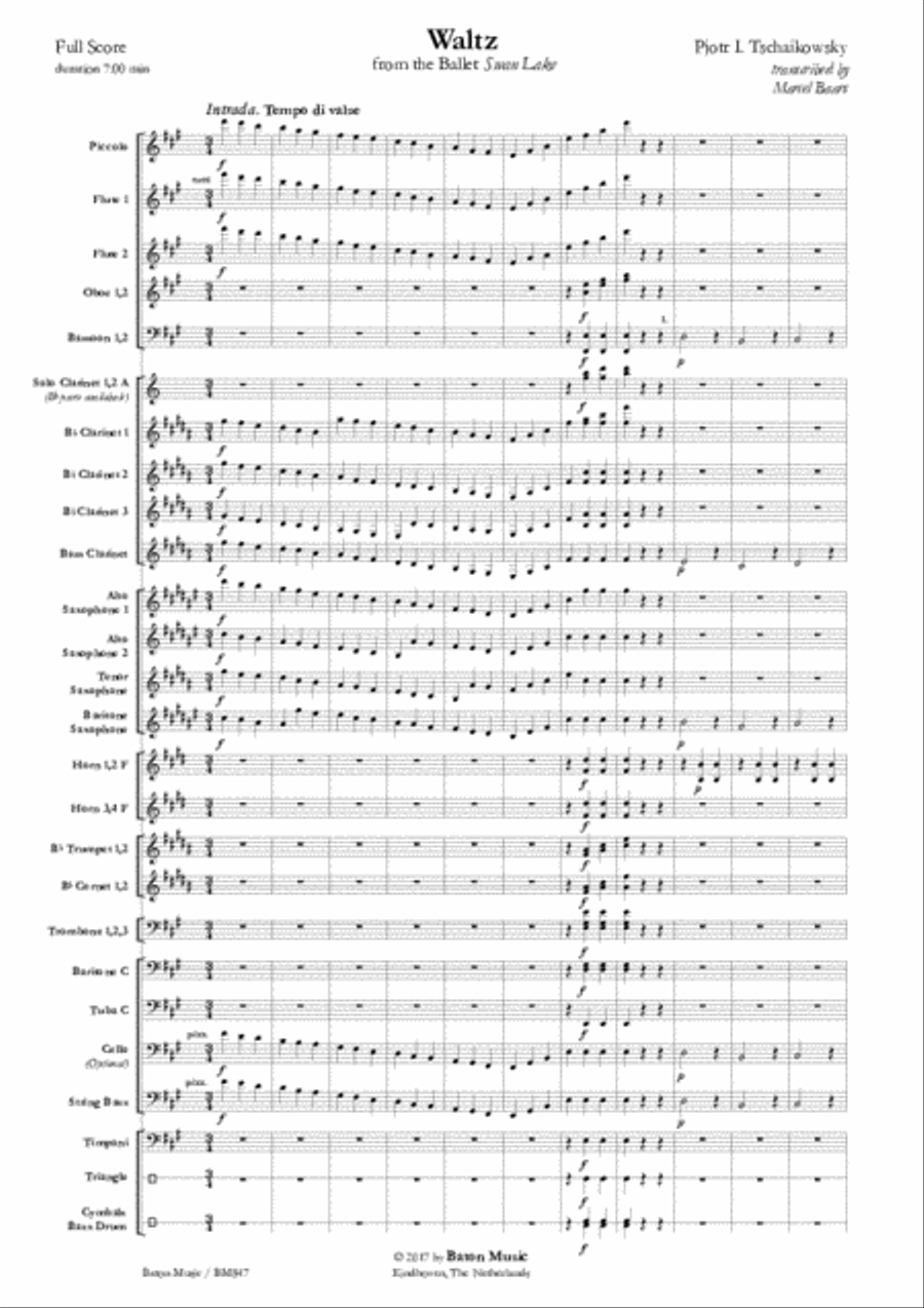 Waltz Concert Band scores gallery preview page 2