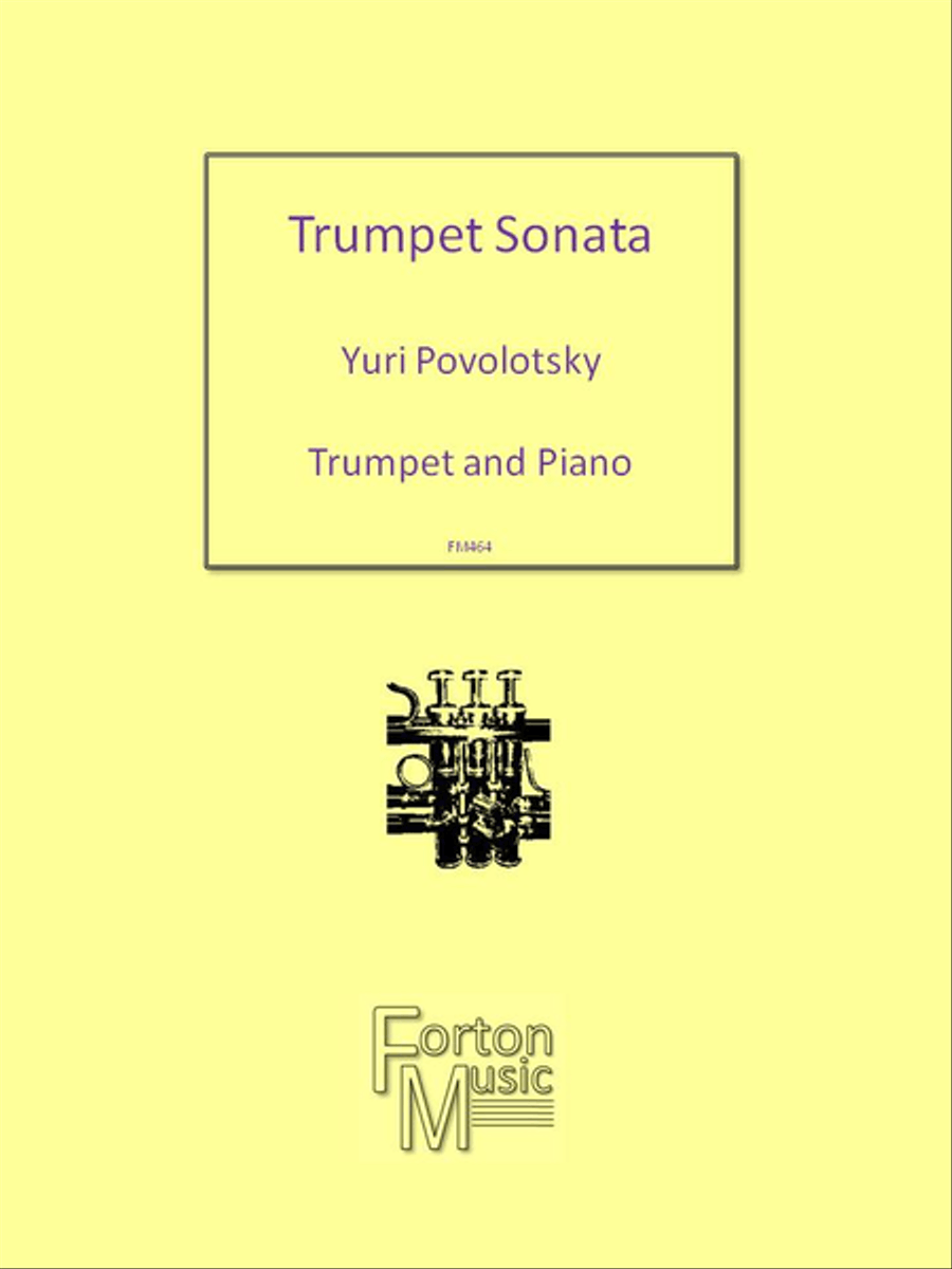 Trumpet Sonata Trumpet Sonata Trumpet scores gallery preview page 1