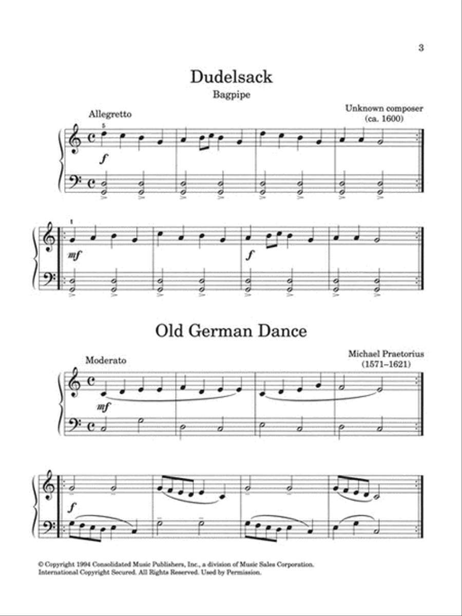 An Introduction to Classics to Moderns Easy Piano scores gallery preview page 3