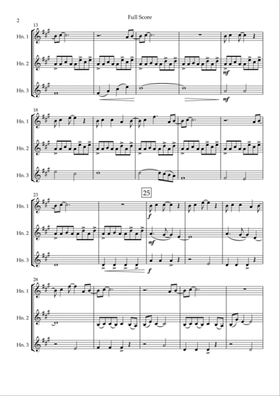Without You Without You Brass Ensemble scores gallery preview page 2