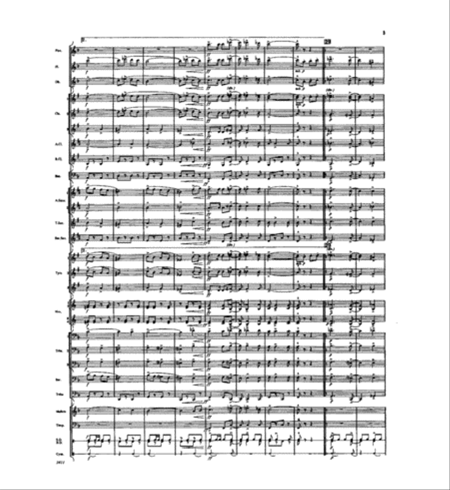 Silvercrest Concert Band scores gallery preview page 4