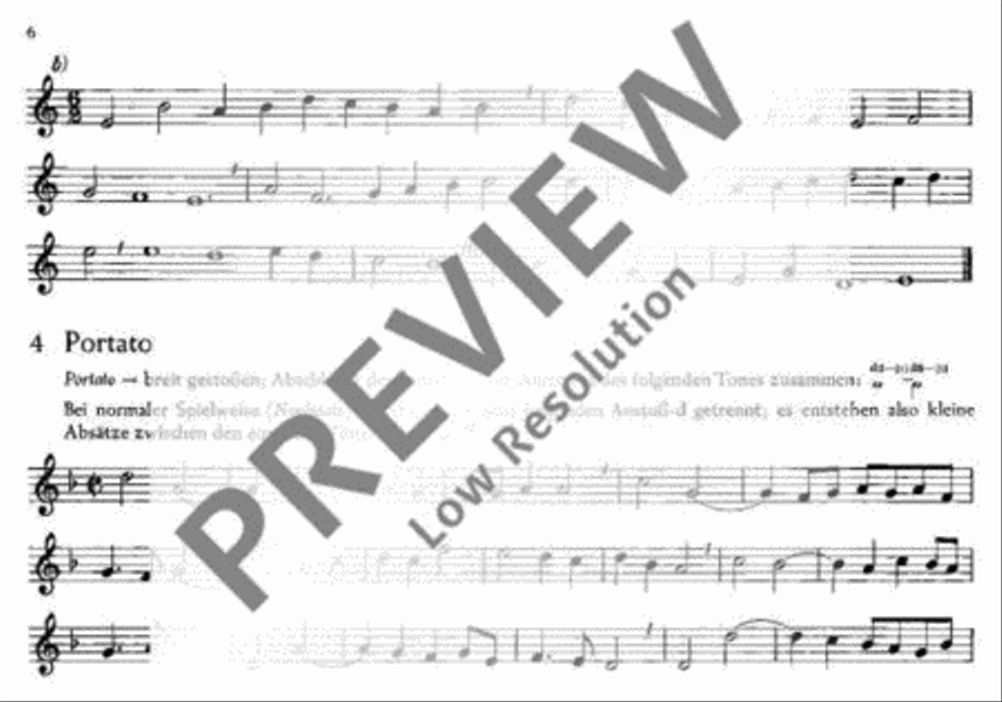 Die kleine Übung Soprano Recorder scores gallery preview page 7