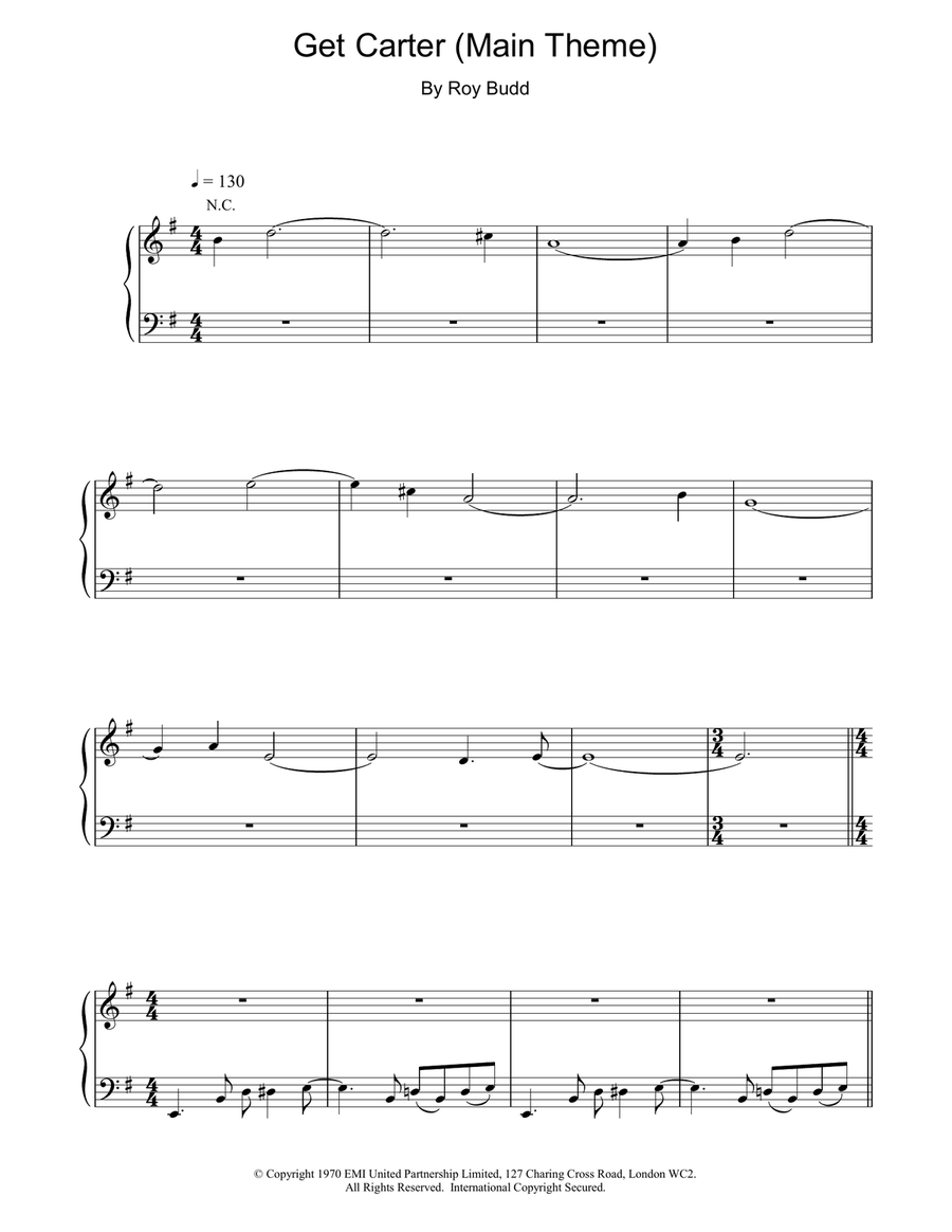 Get Carter (Main Theme)