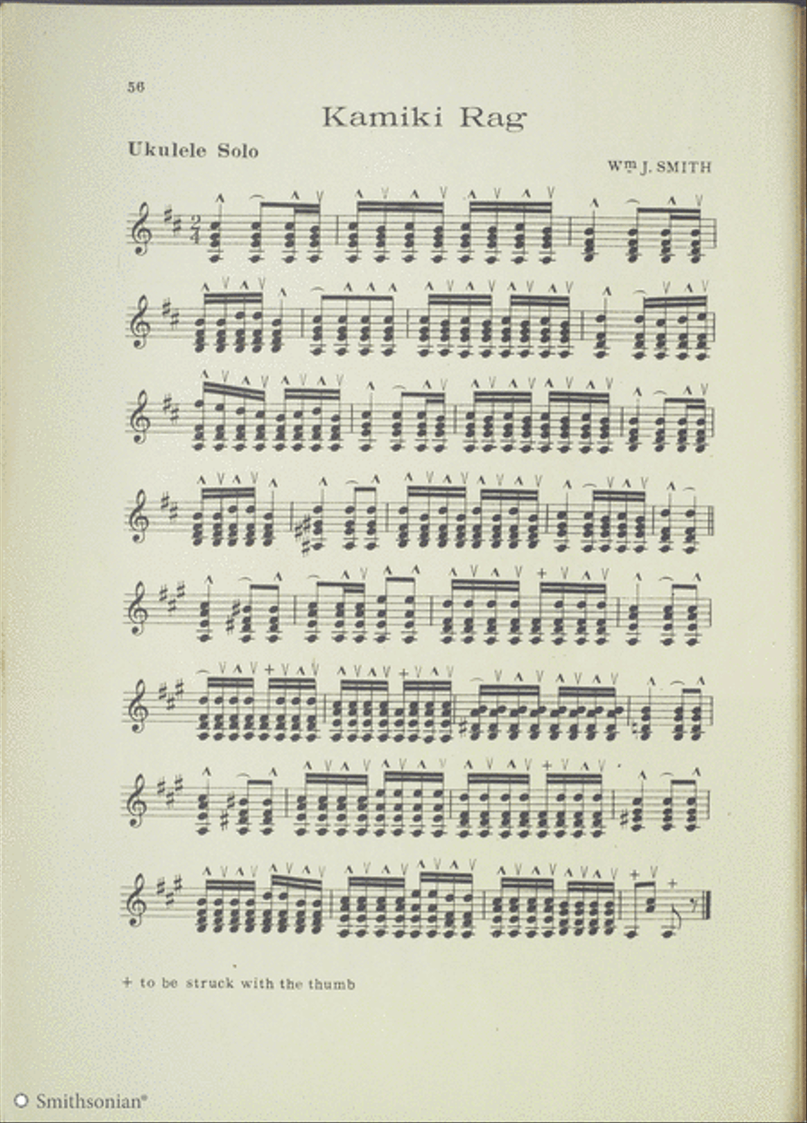 From the Kamiki Ukulele Method: Kamiki Rag Ukulele scores gallery preview page 2