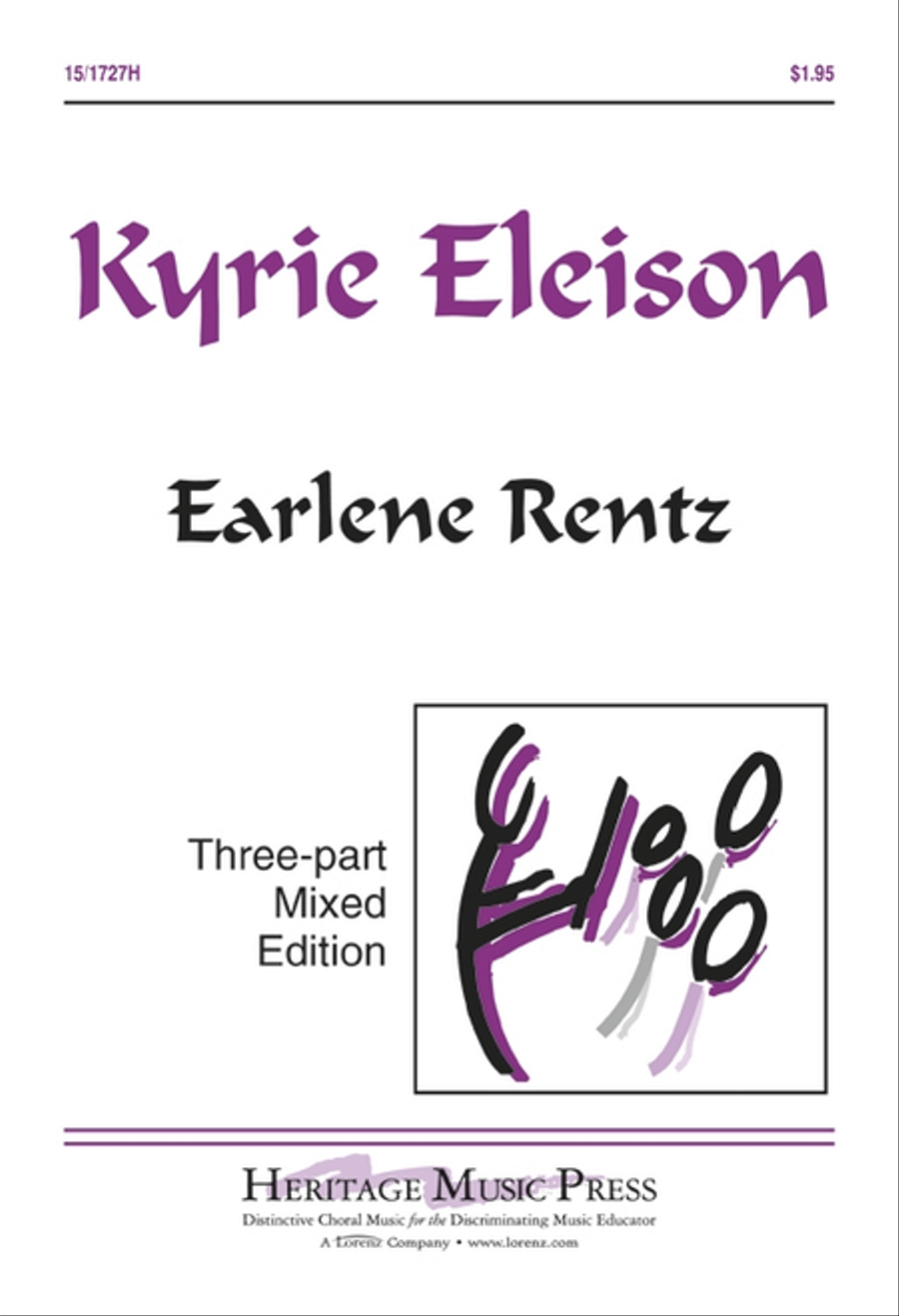 Kyrie Eleison 3-Part scores gallery preview page 1