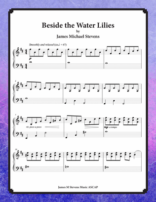 Book cover for Beside the Water Lilies