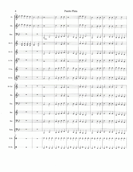 Puerto Plata--Concert Band Set image number null