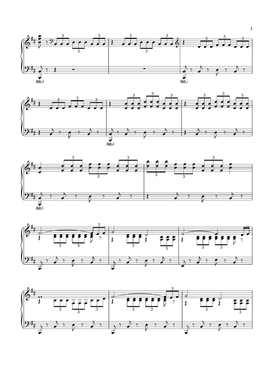 New Avengers - Avengers: Age of Ultron Piano Solo scores gallery preview page 3