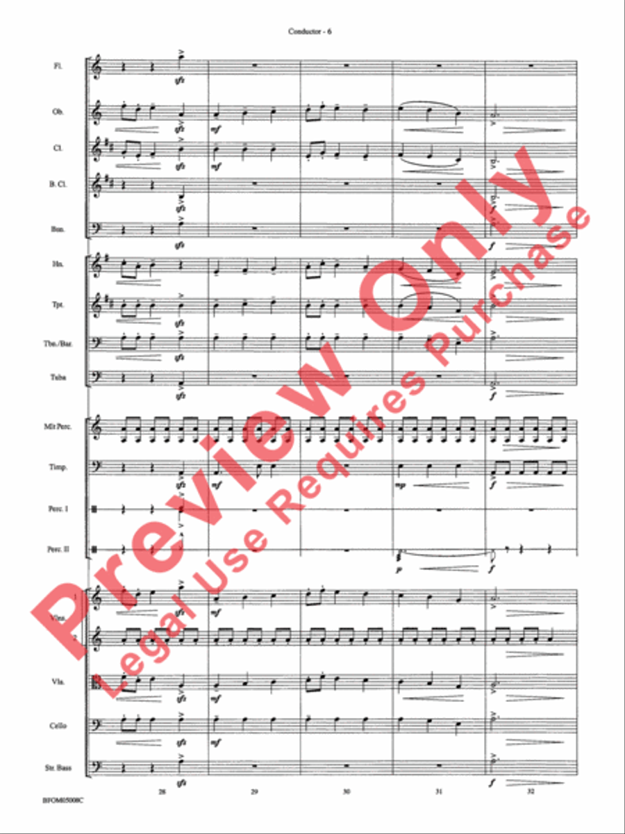 The Second Storm (Ivan) The Second Storm (Ivan) Full Orchestra scores gallery preview page 9