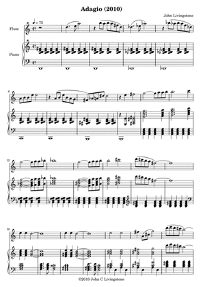 Adagio for Flute and Piano