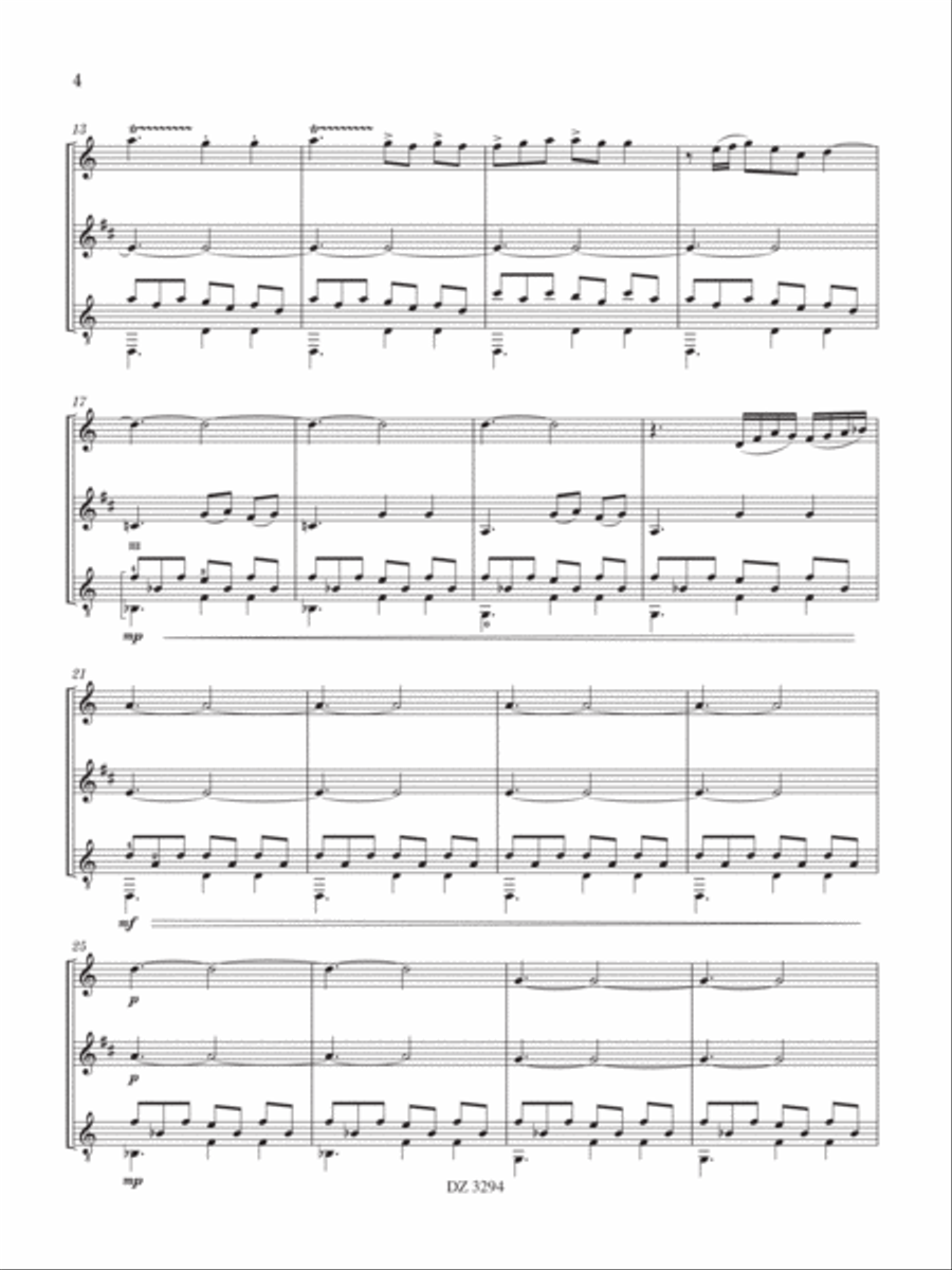 Ararat Clarinet scores gallery preview page 4