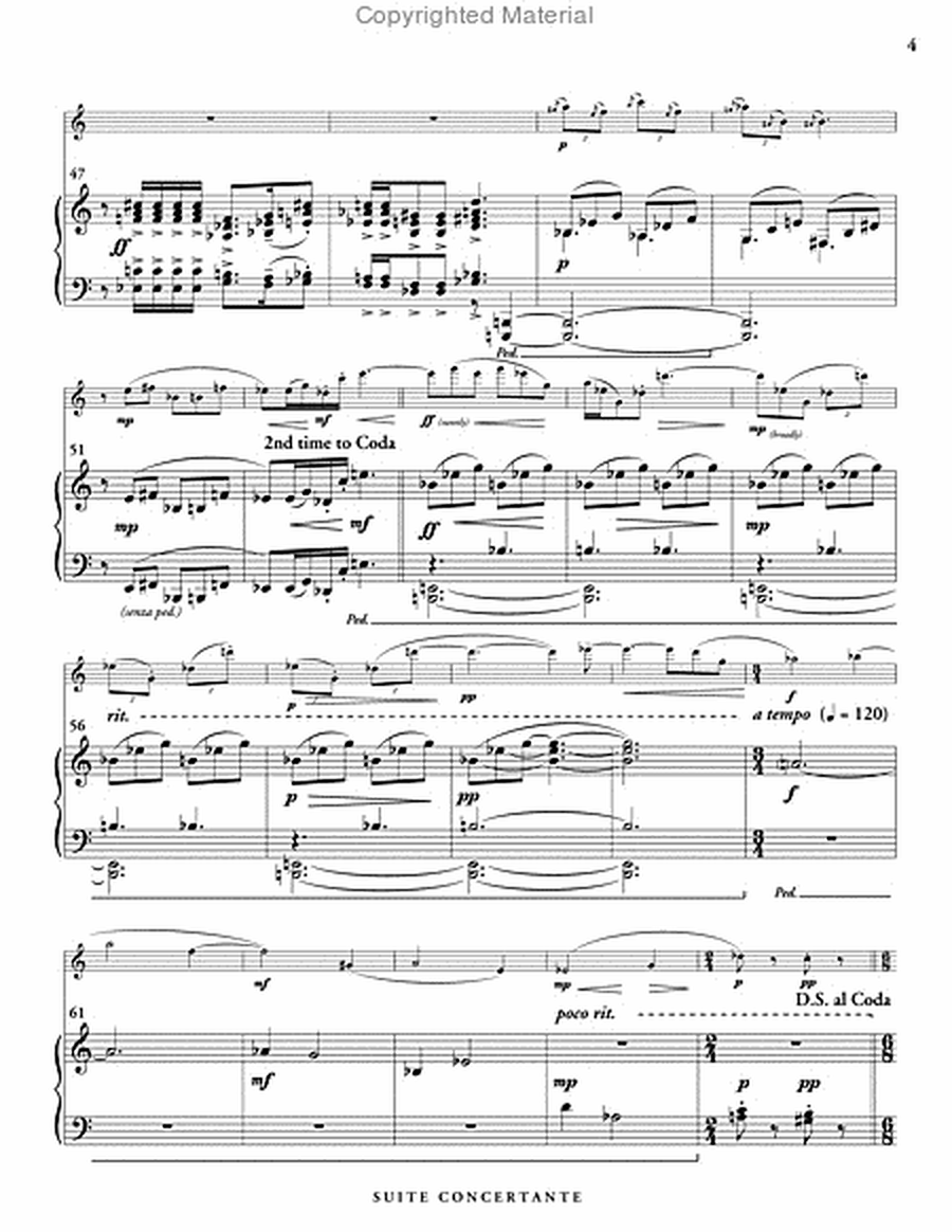Suite Concertante for Flute & Piano