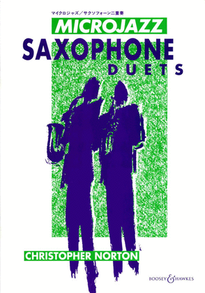 Book cover for Microjazz Saxophone Duets