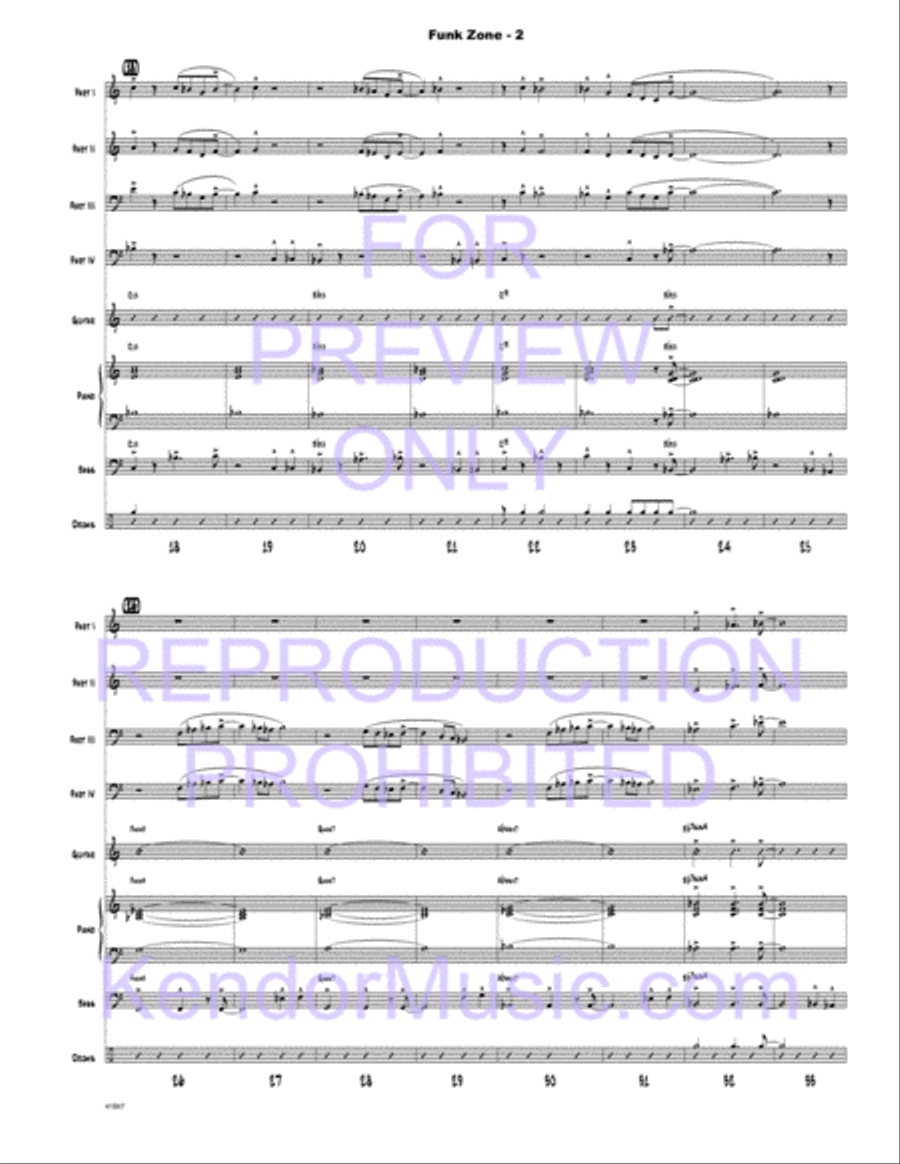 Funk Zone Funk Zone Jazz Ensemble scores gallery preview page 5