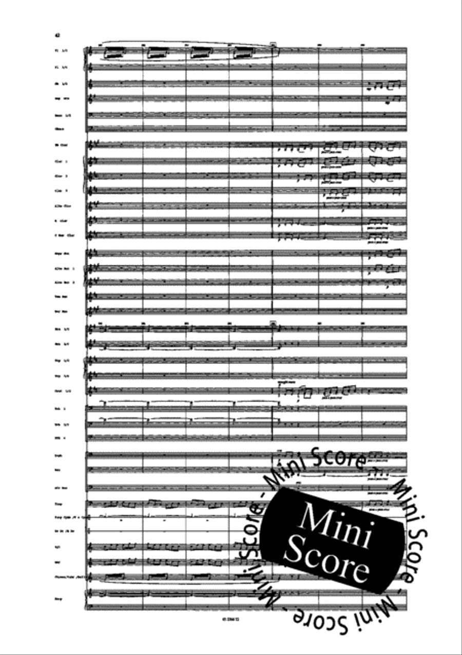 Fifth Symphony Concert Band scores gallery preview page 47