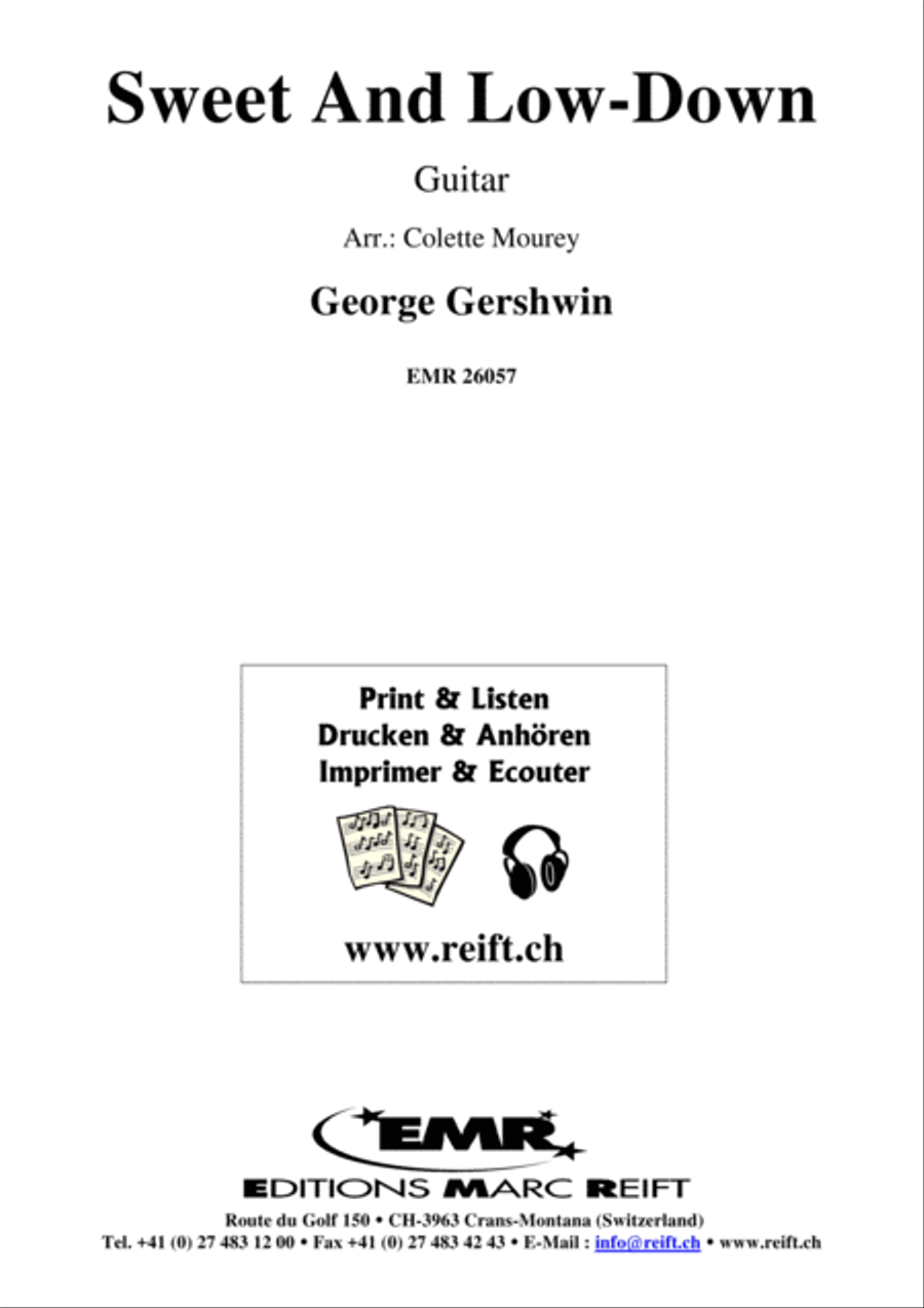 Sweet And Low-Down Sweet And Low-Down Guitar scores gallery preview page 2