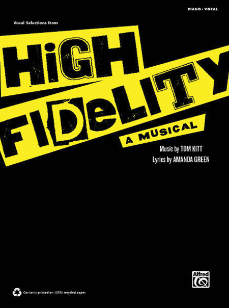 High Fidelity -- A Musical -- Piano/Vocal Selections