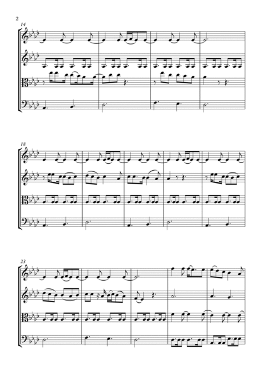 Tenerife Sea String Quartet scores gallery preview page 2