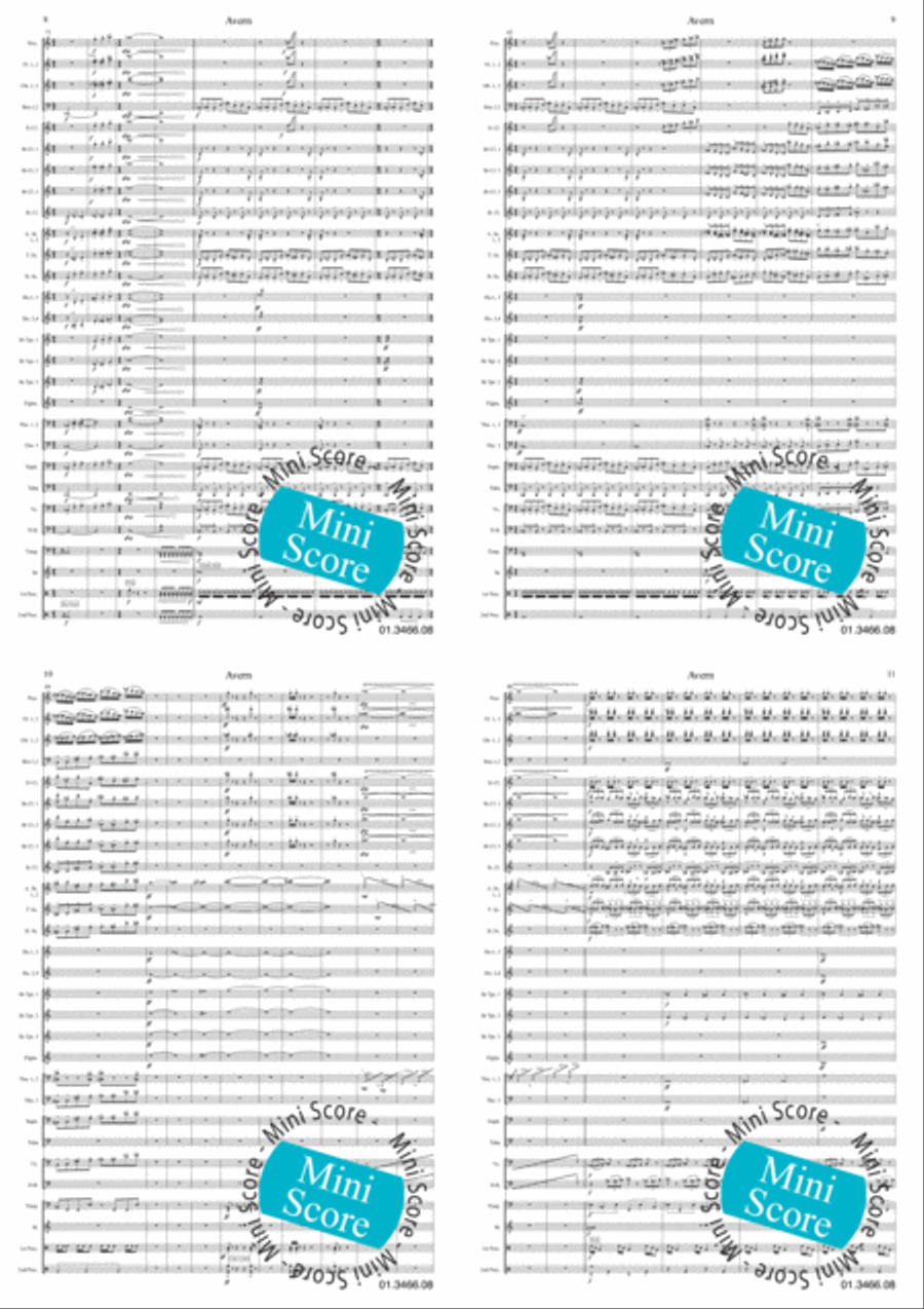 Avern Concert Band scores gallery preview page 4