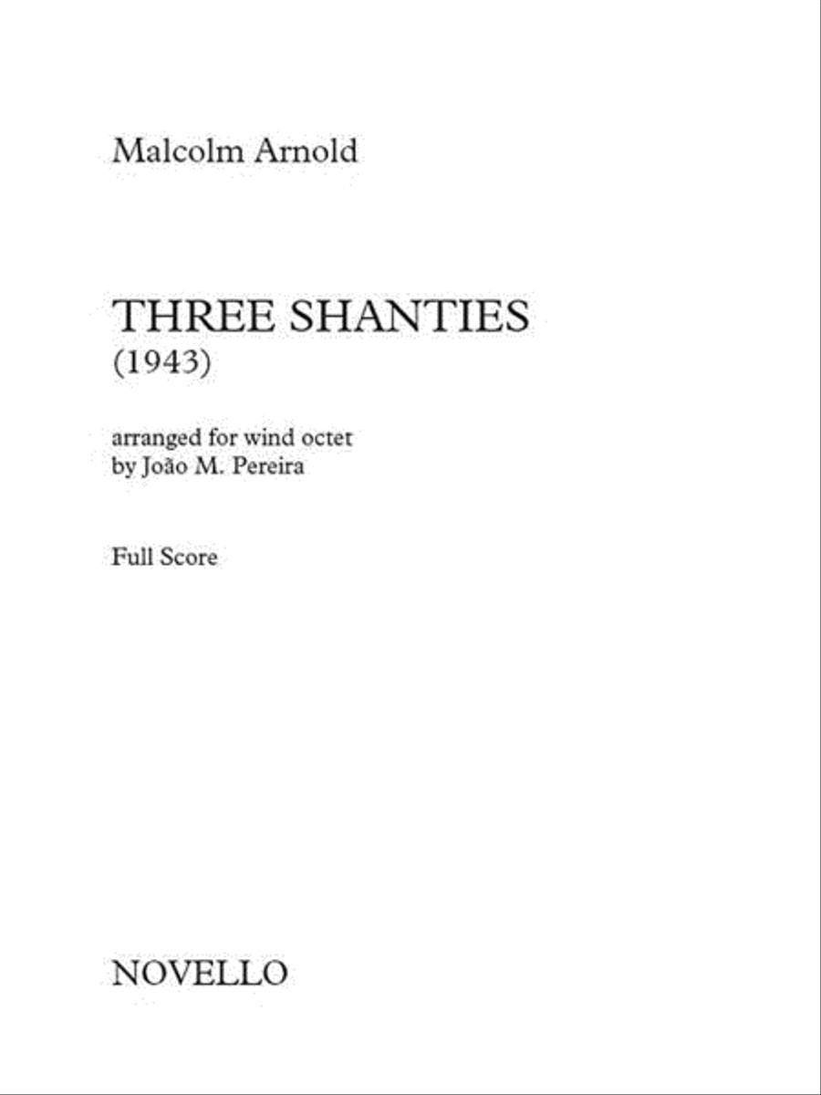 Three Shanties Chamber Music scores gallery preview page 1