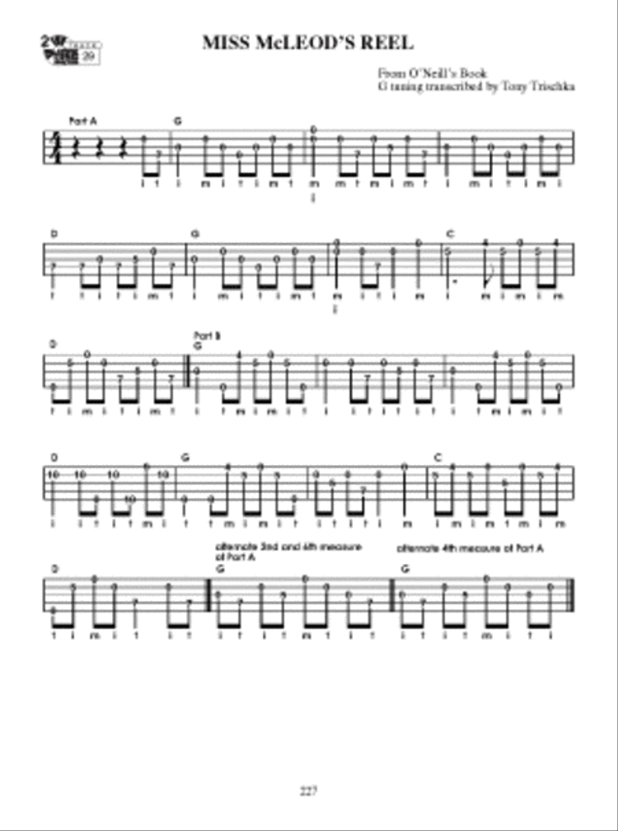 Tony Trischka Master Collection of Fiddle Tunes for Banjo 5-String Banjo scores gallery preview page 3