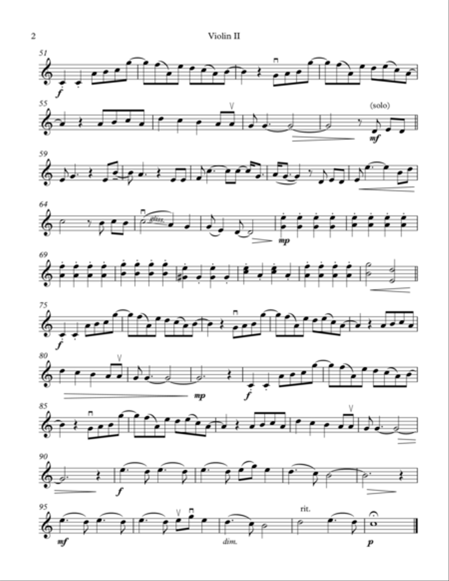 Lucky String Quartet scores gallery preview page 4
