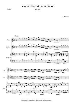 Violin Concerto in A minor RV 356