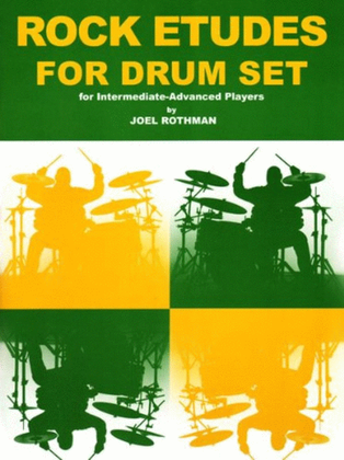 Book cover for Rock Etudes For Drum Set