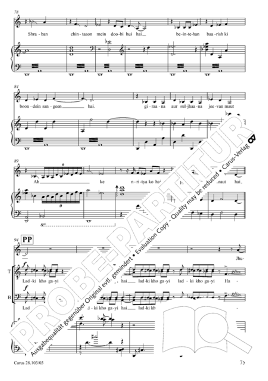 Water Water 4-Part scores gallery preview page 90