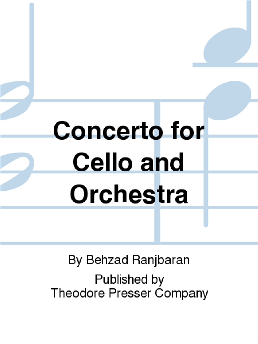 Concerto for Cello and Orchestra