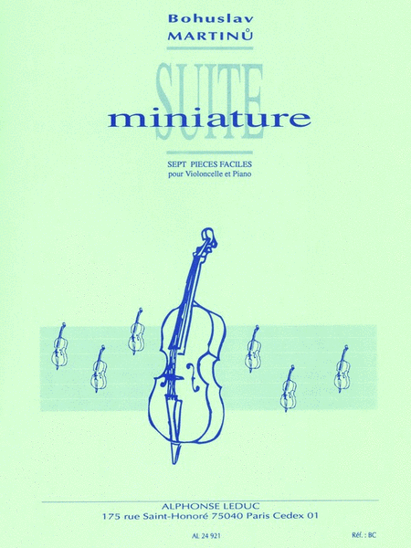Miniature Study (cello And Piano)
