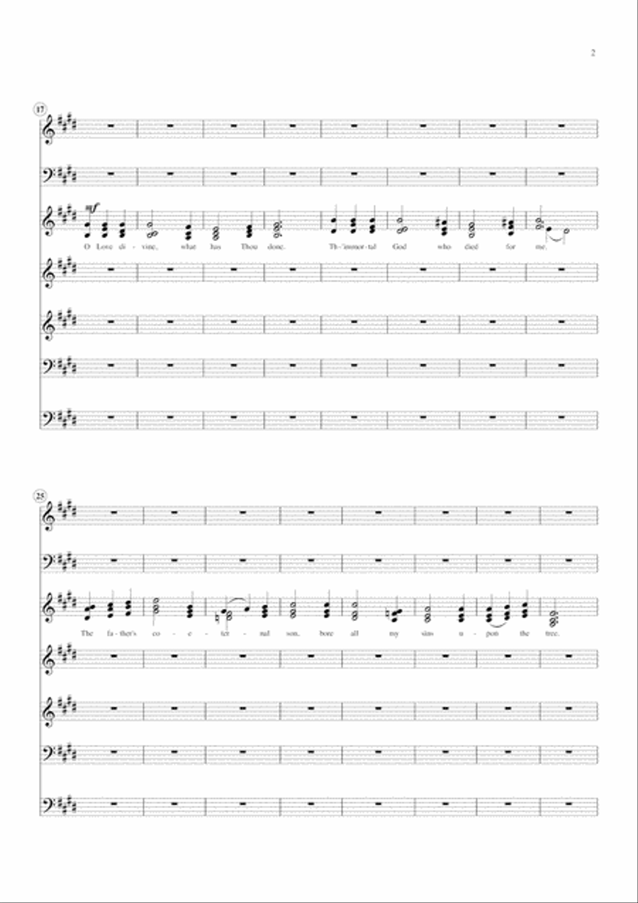 Oh Love Divine Oh Love Divine SSA scores gallery preview page 3