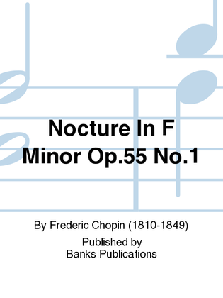 Book cover for Nocture In F Minor Op.55 No.1