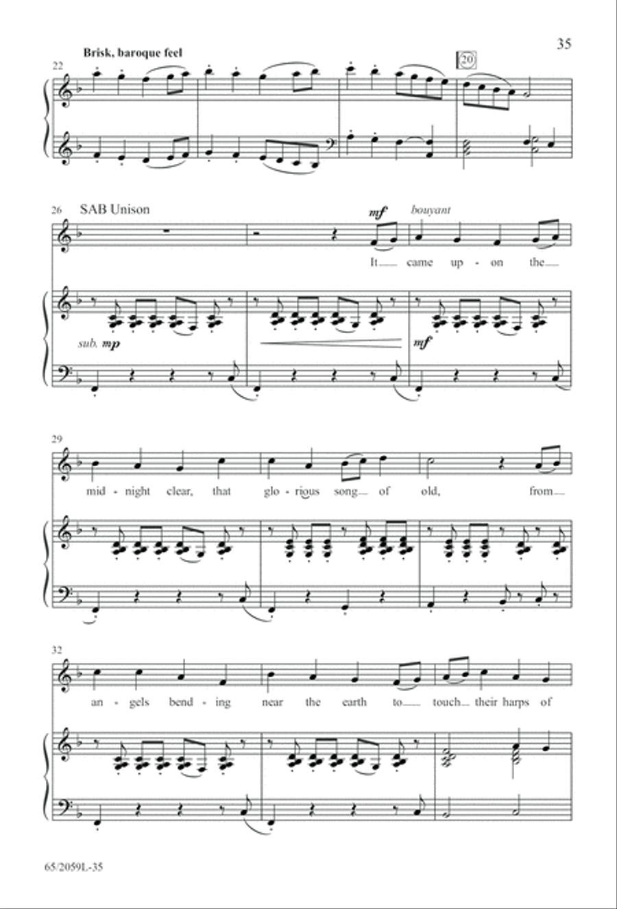 The Christmas Story The Christmas Story 3-Part scores gallery preview page 36