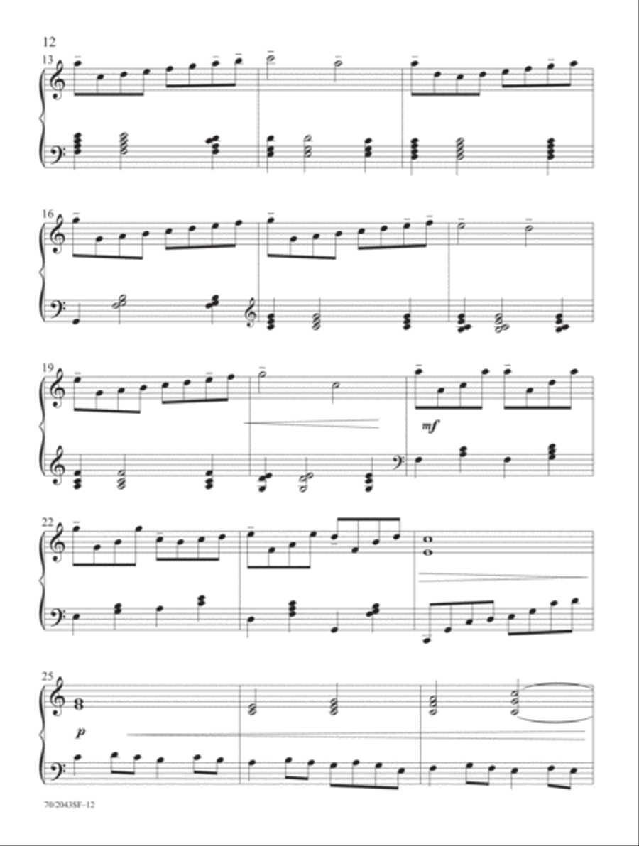 Worthy of Praise Piano Solo scores gallery preview page 5