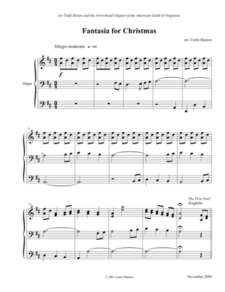 Fantasia for Christmas (organ)
