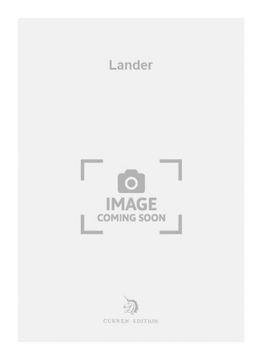 Lander 4-Part - Sheet Music