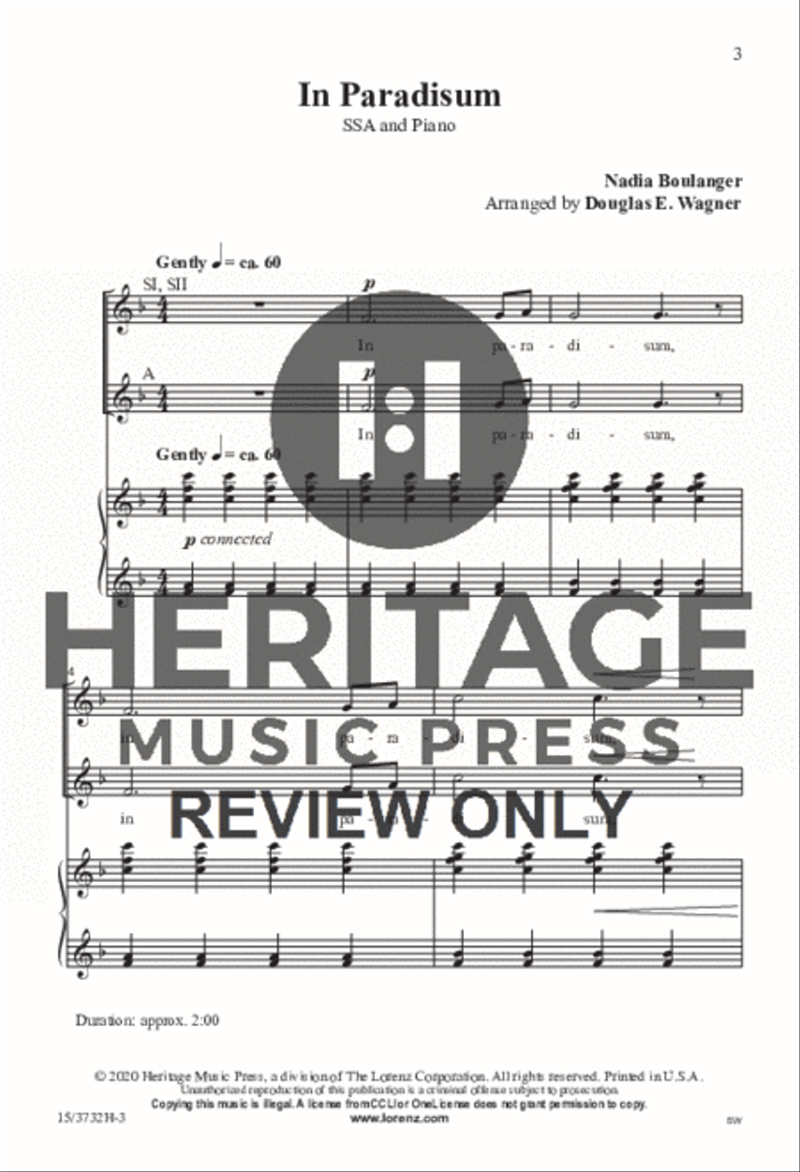 In Paradisum In Paradisum SSA scores gallery preview page 2