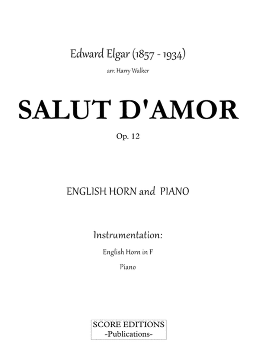 Salut D' Amour (for English Horn and Piano)