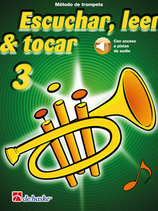 Book cover for Escuchar, leer & tocar 3 trompeta