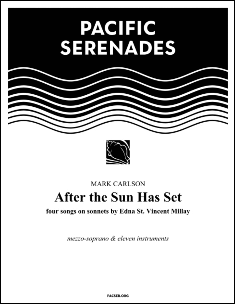 After the Sun Has Set Choir scores gallery preview page 1