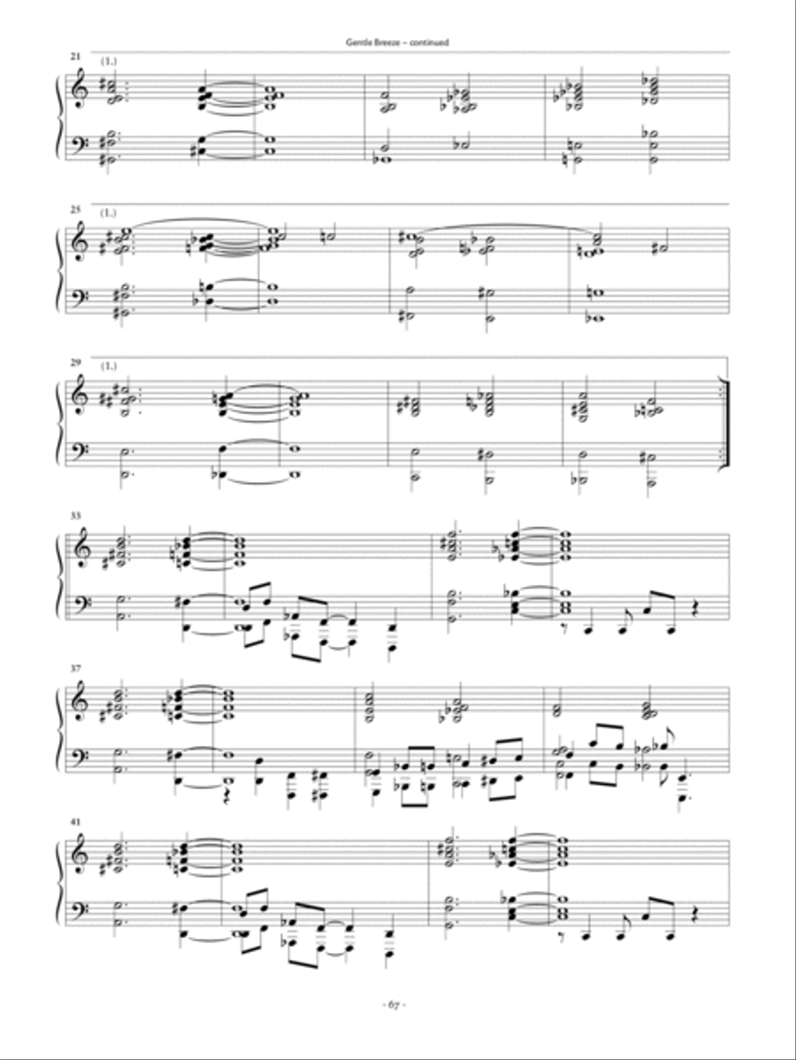 The Music of Clare Fischer Small Ensemble scores gallery preview page 15