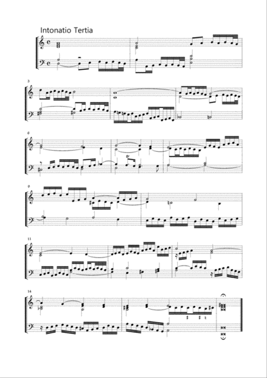 INTONAZIONI - S.A. Scherer - For Organ Organ Solo scores gallery preview page 2