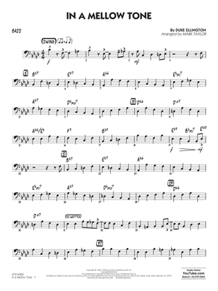 In A Mellow Tone (arr. Mark Taylor) - Bass