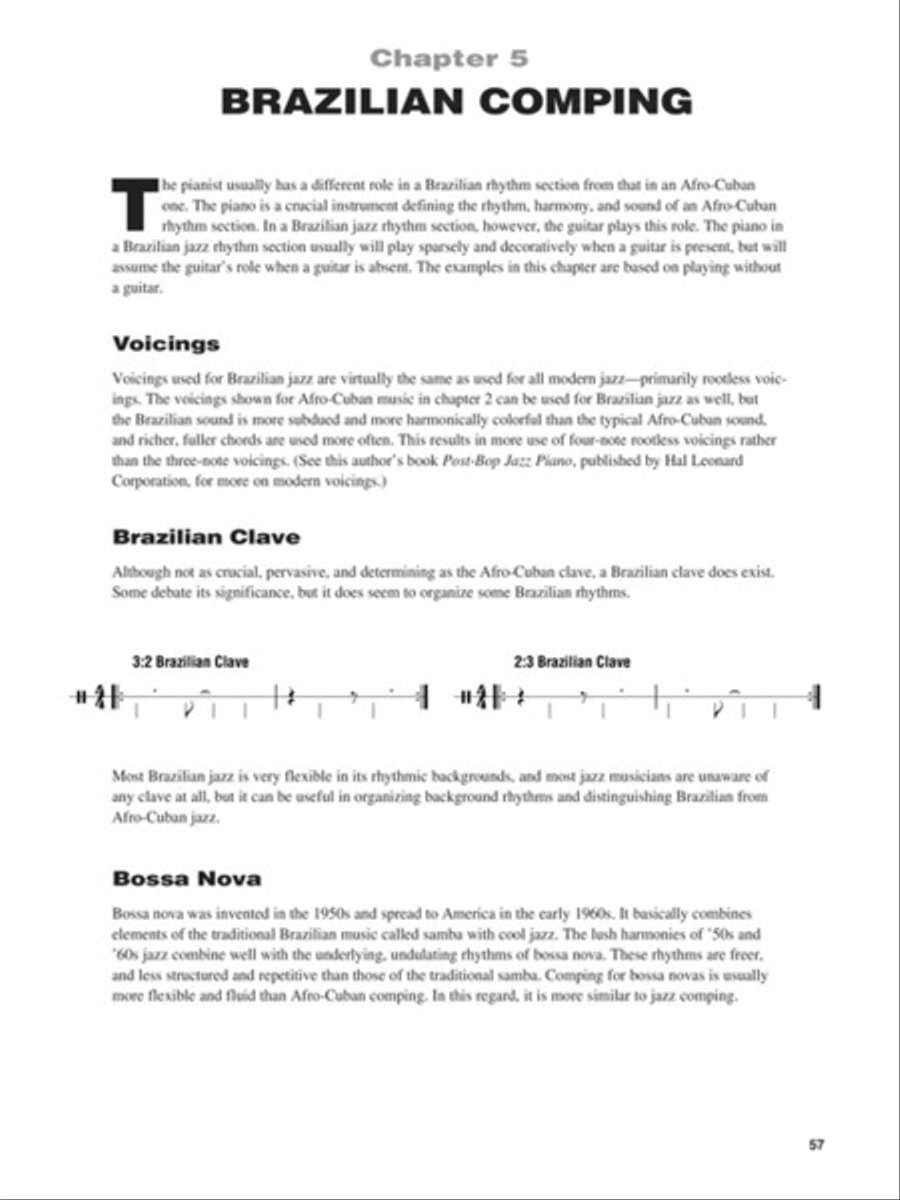 Latin Jazz Piano – The Complete Guide with Online Audio! Piano Method scores gallery preview page 5