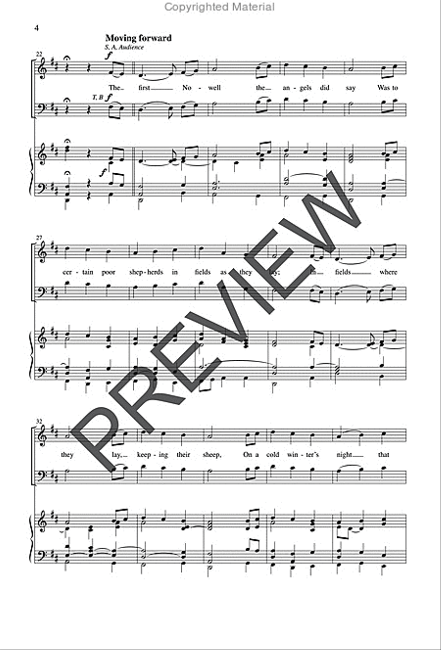 Festival First Nowell Festival First Nowell 4-Part scores gallery preview page 3