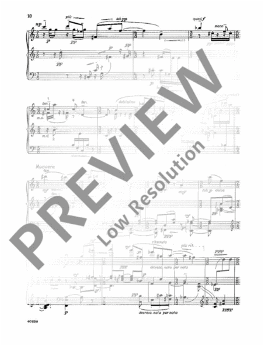 Sonata for piano Piano Solo scores gallery preview page 15